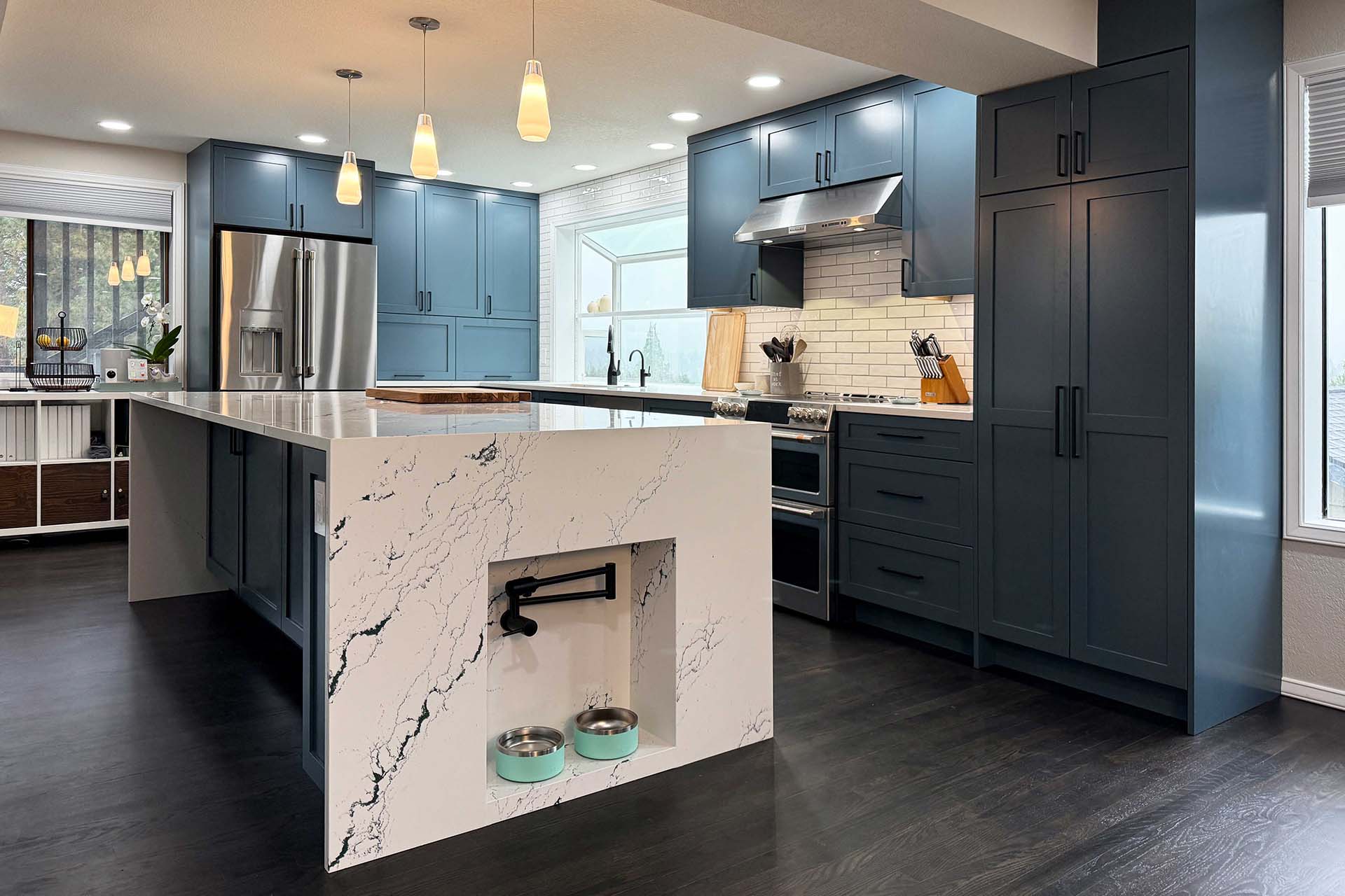Open To The Rest Of The Floor Plan Kitchen Remodel in Seattle, WA by Cherry Design + Build project photo